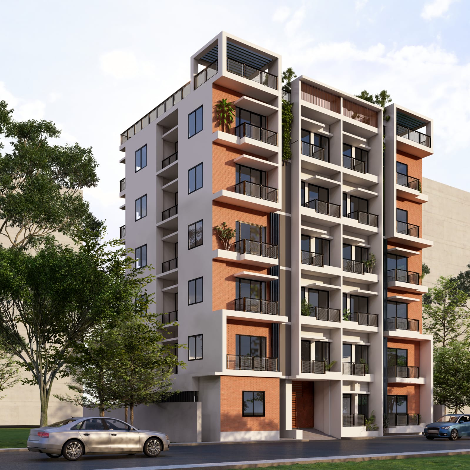 Multi-storey residential development